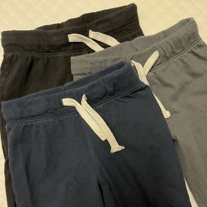 3 pairs - Old Navy Boys Sweatpants. Price is for all 3 pairs.